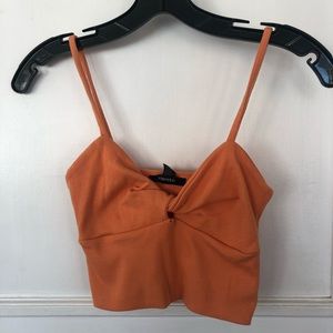 crop top with knot